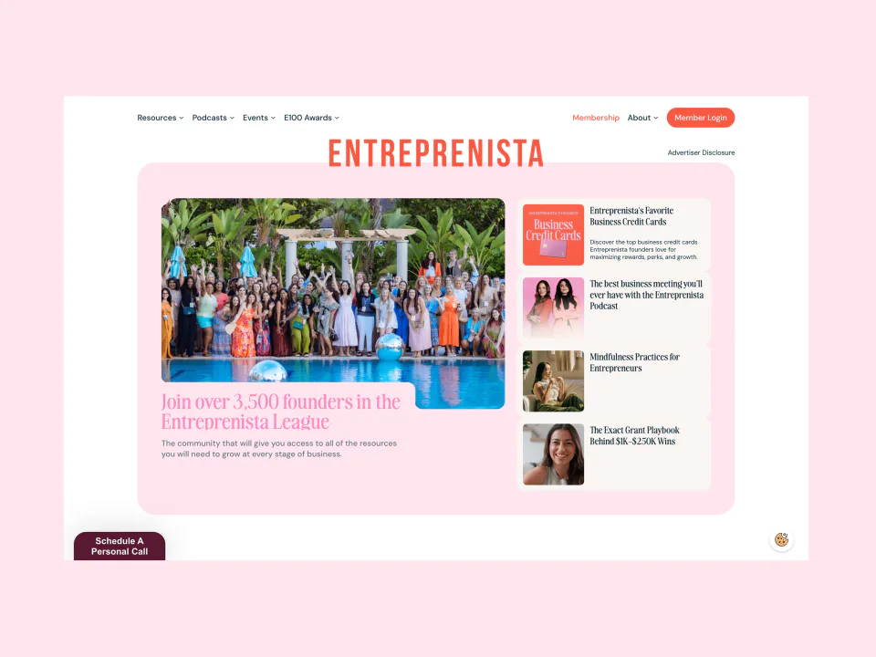 Entreprenista — project screenshot
