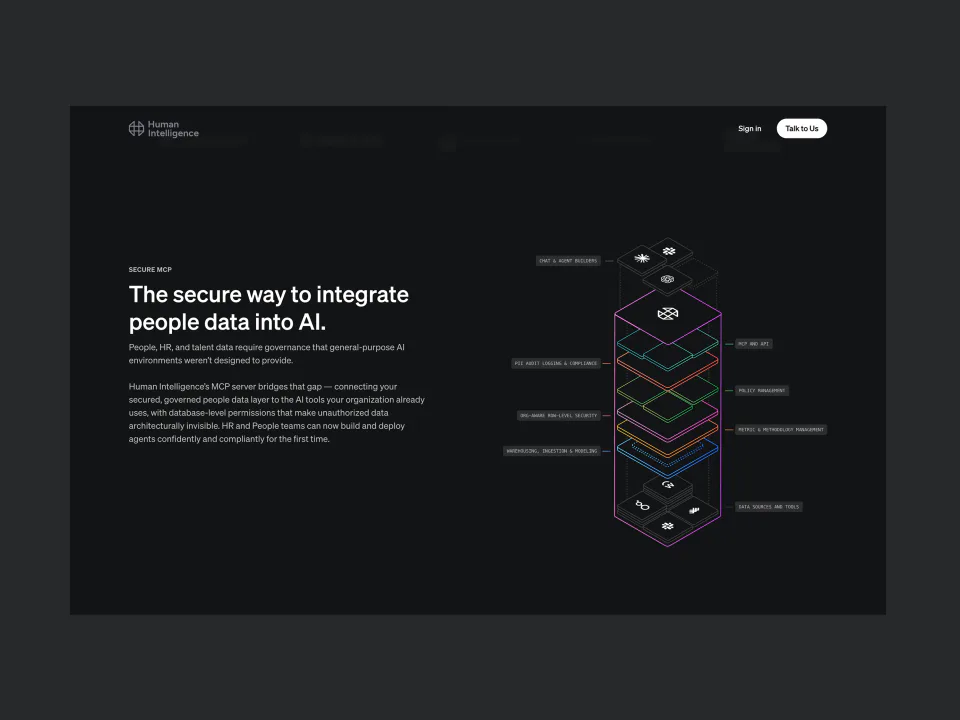 Human Intelligence — project screenshot