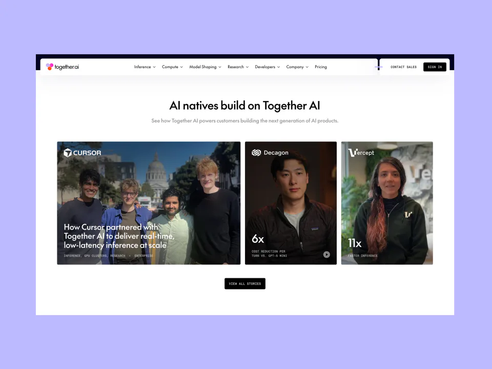 Together.ai — project screenshot