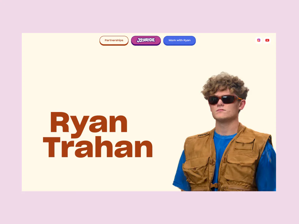 Ryan Trahan — project screenshot